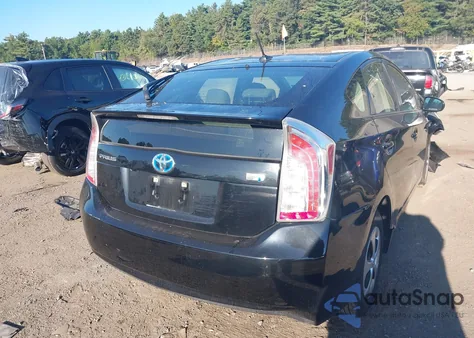 2012 Toyota Prius Three from USA, damaged, VIN JTDKN3DU7C1503838